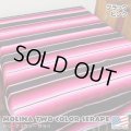 MOLINA Tow Color Serape (Black Pink)