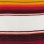 画像4: MOLINA Tow Color Serape (White Orange) (4)