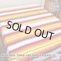 MOLINA Tow Color Serape (White Orange Yellow)