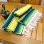 画像3: MOLINA Tow Color Serape (Yellow Green) (3)