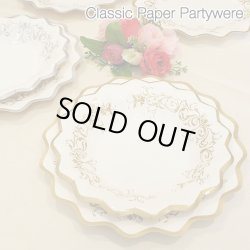 画像1: Classic Paper Plate & Bowl【8枚入り】【全4種】