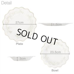 画像2: Classic Paper Plate & Bowl【8枚入り】【全4種】