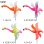 画像2: Flamingo Pinwheel Garden Stake【全4種】