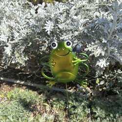 画像7: Frog Garden Stake【全2種】
