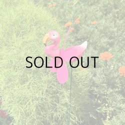 画像3: Flamingo Spinner Garden Stake