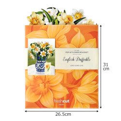 画像8: Fresh-cut Paper POP-UP Flower Bouquet