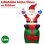 画像1: Inflatable Santa Claus on Giftbox (1)