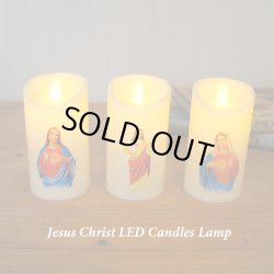 画像1: Jesus Christ LED Candles Lamp【全3種】