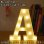 画像1: Marquee Sign Alphabet Lights Lamp (1)