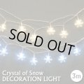 Crystal of Snow Decoration Light 3m 20LED【全2種】