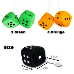 画像3: 2Piece car plush dice【全6種】