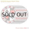 Casino Paper Plate S Size