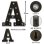 画像9: Black Marquee Sign Alphabet Lights Lamp