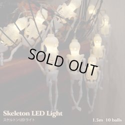 画像1: Skeleton LED lights【1.5ｍ・10球】
