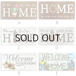画像2: Home Wooden SignPlate【全10種】
