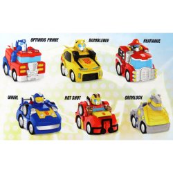 画像5: HASBRO TRANSFORMERS PULL BACK CAR 2PACK【全3種】