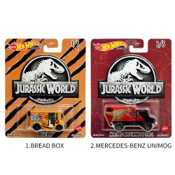 画像2: HOT WHEELS PREMIUM Jurassic World Die-cast cars 【全5種】