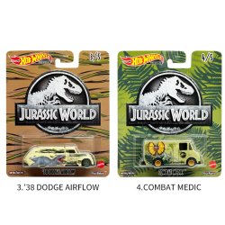画像3: HOT WHEELS PREMIUM Jurassic World Die-cast cars 【全5種】