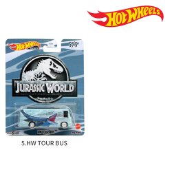 画像4: HOT WHEELS PREMIUM Jurassic World Die-cast cars 【全5種】