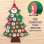 画像1: Felt Christmas Tree Calendar (1)