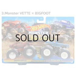 画像4: Mattel Hot Wheels Monster Trucks 2pc【全8種】