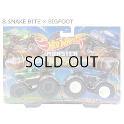 画像9: Mattel Hot Wheels Monster Trucks 2pc【全8種】
