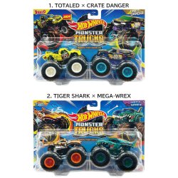 画像2: Hot Wheels Monster Trucks 2pk 【全4種】