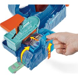 画像4: Hot Wheels Robo Shark Frenzy Playset