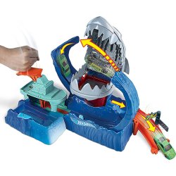 画像5: Hot Wheels Robo Shark Frenzy Playset