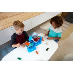 画像7: Hot Wheels Robo Shark Frenzy Playset