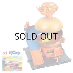 画像2: Hot Wheels City Downtown Burger Drive-Thru Playset