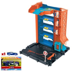 画像2: Hot Wheels City Downtown Car Park Playset