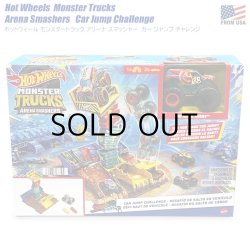 画像1: Hot Wheels Monster Trucks Arena Smashers Car Jump Challenge