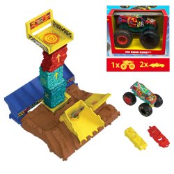 画像2: Hot Wheels Monster Trucks Arena Smashers Car Jump Challenge