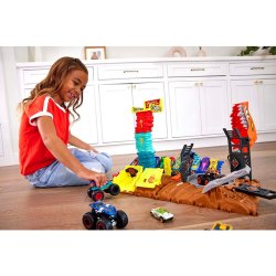 画像6: Hot Wheels Monster Trucks Arena Smashers Car Jump Challenge