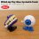 画像1: Windup toy Blue Eyeball ＆ Teeth Set (1)
