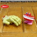 Wind-up toy Hand ＆ Teeth red Set