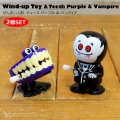 Wind-up toy vampire ＆ Teeth Purple