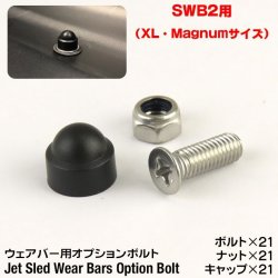 画像1: Jet Sled Wear Bar Kit Option Bolt （ジェットスレッド ウェアバー オプションボルト SWB2用）