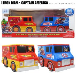 画像2: MARVEL SUPER HERO ADVENTURES Friction Trucks 2Pack【全3種】