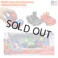 MARVEL SUPER HERO ADVENTURES Pullback Vehicle 3 Pack【全2種】