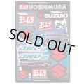 One Industries　12 FACTORY SUZUKI DECAL SHEET