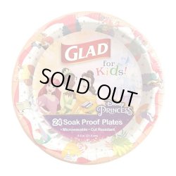 画像4: Disney Princess Glad Paper Plates ディズニー プリンセス ペーパープレート