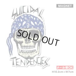 画像1: SUICIDAL TENDENCIES RxCx SKULL MAGNET