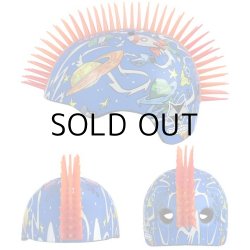 画像3: RASKULLZ Bike And Skate Helmet Spaced Out Mohawk