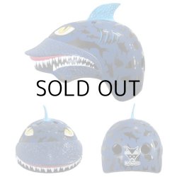 画像3: RASKULLZ Bike And Skate Helmet Shark Jawz