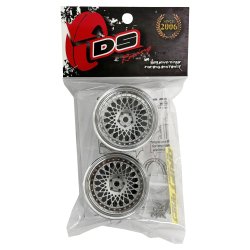 画像2: DRIFT ELEMENT SERIES RIM：Silver Mesh Chrome Lip Chrome Rivets