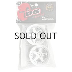 画像2: DRIFT ELEMENT SERIES RIM：White 5Spokes White Lip Black Rivets