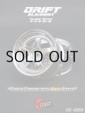 DRIFT ELEMENT SERIES RIM：Chrome 5Spokes Chrome Lip Gold Rivets