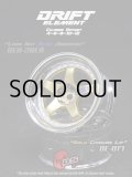 DRIFT ELEMENT SERIES RIM：Gold 5Spokes Chrome Lip Chrome Rivets
